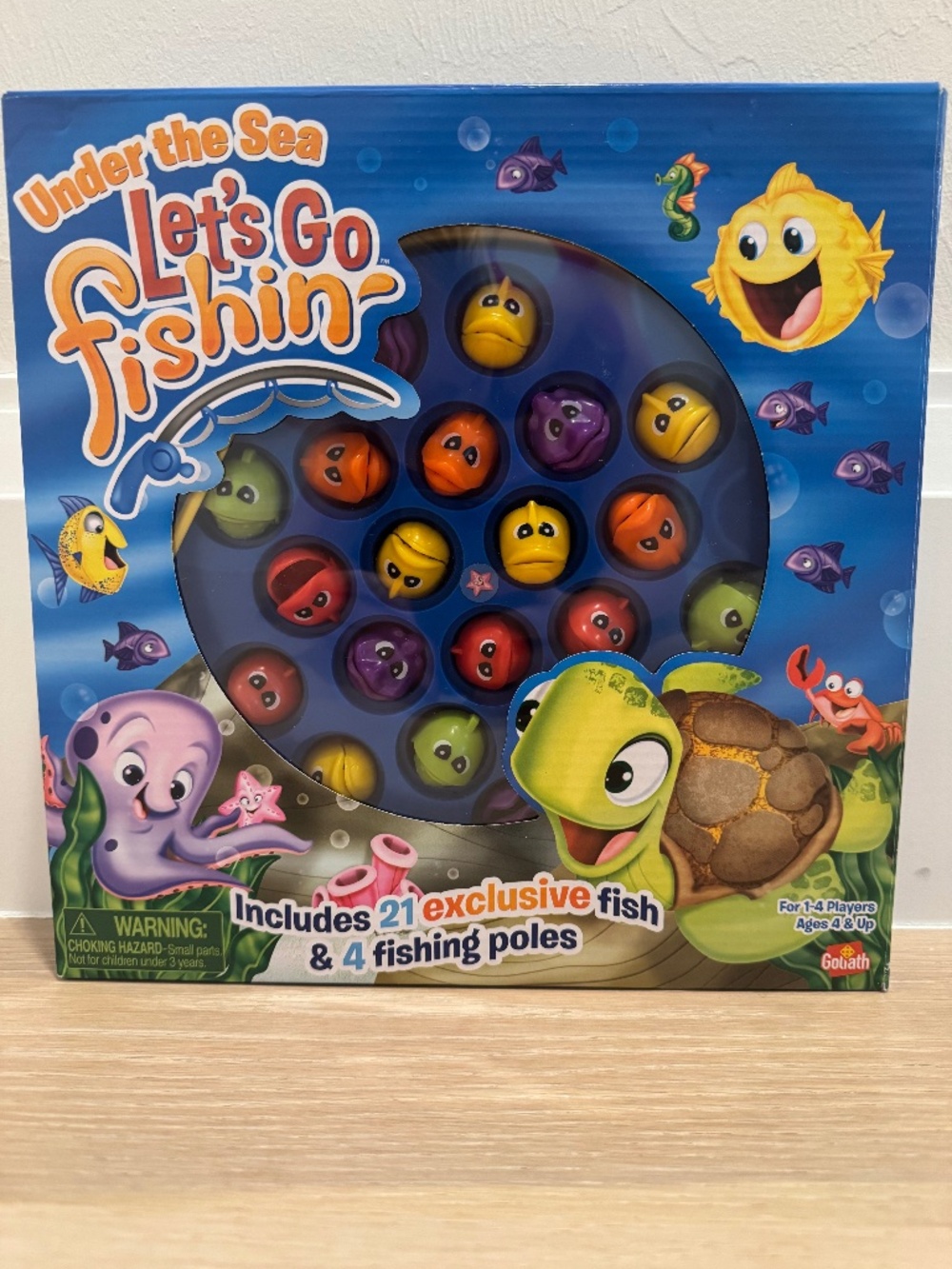 TOY - Pressman Let's Go Fishin' - Under The Sea Game for Kids and Families